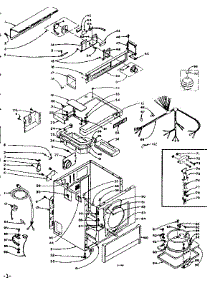 Machine Sub-Assembly parts for Kenmore Dryer 110.6107701 (1106107701, 110 6107701) from AppliancePartsPros.com