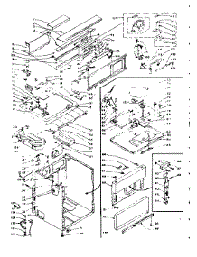 Machine Sub-Assembly parts for Kenmore Dryer 110.6107801 (1106107801, 110 6107801) from AppliancePartsPros.com