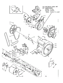 Blower, Cylinder, Pump And Motor parts for Kenmore Washer Dryer Combo 110.6109501 (1106109501, 110 6109501) from AppliancePartsPros.com