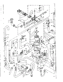 Water System parts for Kenmore Washer Dryer Combo 110.6109801 (1106109801, 110 6109801) from AppliancePartsPros.com
