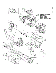 Blower, Cylinder, Pump And Motor parts for Kenmore Washer Dryer Combo 110.6110101 (1106110101, 110 6110101) from AppliancePartsPros.com