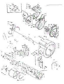 Blower, Cylinder, Pump And Motor parts for Kenmore Washer Dryer Combo 110.6110105 (1106110105, 110 6110105) from AppliancePartsPros.com