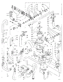Water System parts for Kenmore Washer Dryer Combo 110.6110500 (1106110500, 110 6110500) from AppliancePartsPros.com
