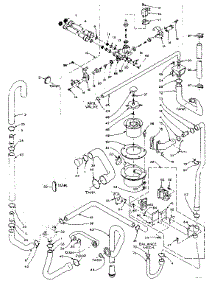Water System parts for Kenmore Washer Dryer Combo 110.6110809 (1106110809, 110 6110809) from AppliancePartsPros.com
