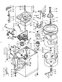 Machine Sub-Assembly parts for Kenmore Washer 110.6114255 (1106114255, 110 6114255) from AppliancePartsPros.com