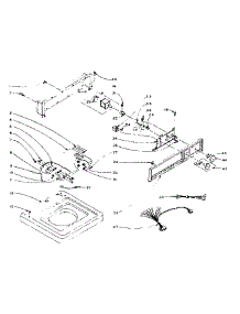 Machine Top Assembly parts for Kenmore Washer 110.6114500 (1106114500, 110 6114500) from AppliancePartsPros.com