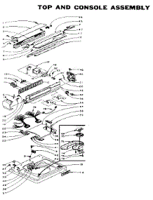 Top And Console Assembly parts for Kenmore Washer 110.6114850 (1106114850, 110 6114850) from AppliancePartsPros.com