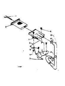 Filter Assembly parts for Kenmore Washer 110.6114851 (1106114851, 110 6114851) from AppliancePartsPros.com