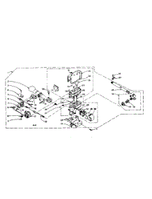 White Rodgers Burner Assembly parts for Kenmore Dryer 110.6117242 (1106117242, 110 6117242) from AppliancePartsPros.com