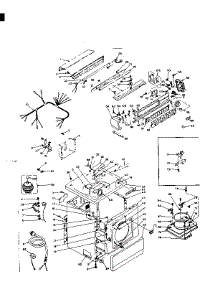 Machine Sub-Assembly parts for Kenmore Dryer 110.6117821 (1106117821, 110 6117821) from AppliancePartsPros.com
