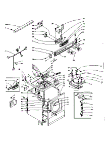 Machine Sub-Assembly parts for Kenmore Dryer 110.6118720 (1106118720, 110 6118720) from AppliancePartsPros.com