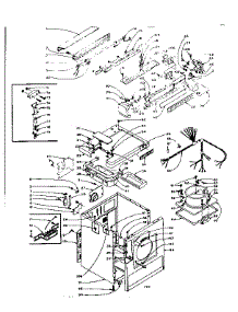 Machine Sub-Assembly parts for Kenmore Dryer 110.6118800 (1106118800, 110 6118800) from AppliancePartsPros.com