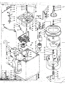 Machine Sub-Assembly parts for Kenmore Washer 110.6204050 (1106204050, 110 6204050) from AppliancePartsPros.com