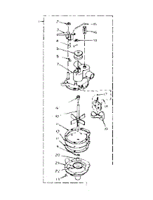 Pump Assembly parts for Kenmore Washer 110.6204302 (1106204302, 110 6204302) from AppliancePartsPros.com