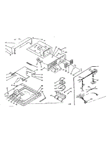 Top And Console Assembly parts for Kenmore Washer 110.6204353 (1106204353, 110 6204353) from AppliancePartsPros.com