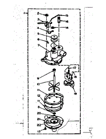 Pump Assembly parts for Kenmore Washer 110.6204602 (1106204602, 110 6204602) from AppliancePartsPros.com