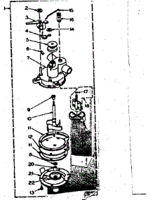 Pump Assembly parts for Kenmore Washer 110.6204703 (1106204703, 110 6204703) from AppliancePartsPros.com