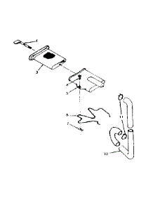 Filter Assembly parts for Kenmore Washer 110.6205305 (1106205305, 110 6205305) from AppliancePartsPros.com