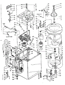 Machine Sub-Assembly parts for Kenmore Washer 110.6205650 (1106205650, 110 6205650) from AppliancePartsPros.com