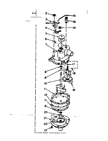 Pump Assembly parts for Kenmore Washer 110.6205751 (1106205751, 110 6205751) from AppliancePartsPros.com