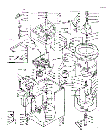Machine Sub-Assembly parts for Kenmore Washer 110.6205804 (1106205804, 110 6205804) from AppliancePartsPros.com