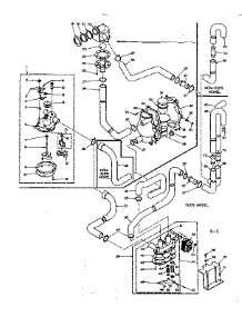 Water System parts for Kenmore Washer 110.6205808 (1106205808, 110 6205808) from AppliancePartsPros.com