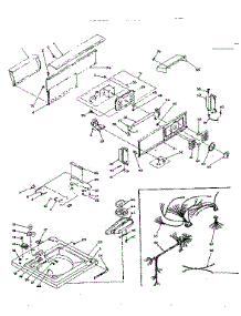 Top And Console Assembly parts for Kenmore Washer 110.6205851 (1106205851, 110 6205851) from AppliancePartsPros.com