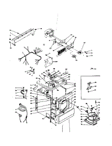 Machine Sub-Assembly parts for Kenmore Dryer 110.6207601 (1106207601, 110 6207601) from AppliancePartsPros.com