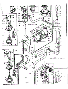 Water System parts for Kenmore Washer 110.6304852 (1106304852, 110 6304852) from AppliancePartsPros.com