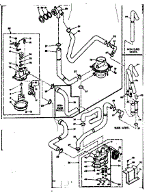 Water System parts for Kenmore Washer 110.6305760 (1106305760, 110 6305760) from AppliancePartsPros.com