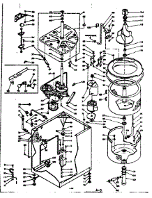 Machine Sub-Assembly parts for Kenmore Washer 110.6305851 (1106305851, 110 6305851) from AppliancePartsPros.com