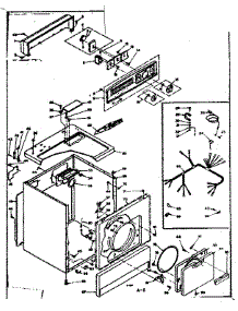 Machine Sub-Assembly parts for Kenmore Dryer 110.6307642 (1106307642, 110 6307642) from AppliancePartsPros.com