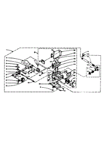 White Rodgers Burner parts for Kenmore Dryer 110.6307703 (1106307703, 110 6307703) from AppliancePartsPros.com