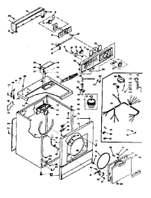 Machine Sub-Assembly parts for Kenmore Dryer 110.6307740 (1106307740, 110 6307740) from AppliancePartsPros.com