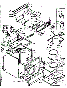 Machine Sub-Assembly parts for Kenmore Dryer 110.6307805 (1106307805, 110 6307805) from AppliancePartsPros.com