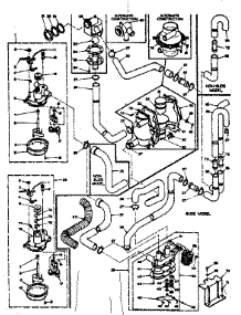 Water System parts for Kenmore Washer 110.6314761 (1106314761, 110 6314761) from AppliancePartsPros.com