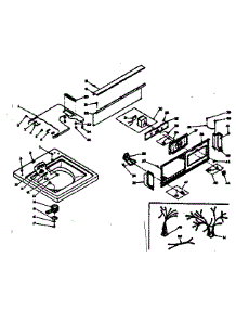 Top And Console parts for Kenmore Washer 110.6315712 (1106315712, 110 6315712) from AppliancePartsPros.com