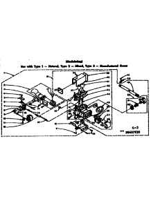 Burner Assembly parts for Kenmore Dryer 110.6407930 (1106407930, 110 6407930) from AppliancePartsPros.com