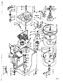 Machine Sub-Assembly parts for Kenmore Washer 110.6504852 (1106504852, 110 6504852) from AppliancePartsPros.com