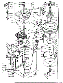 Machine Sub-Assembly parts for Kenmore Washer 110.6505804 (1106505804, 110 6505804) from AppliancePartsPros.com