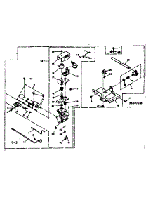 White Rodgers Burner parts for Kenmore Dryer 110.6507400 (1106507400, 110 6507400) from AppliancePartsPros.com