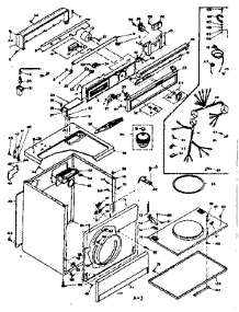 Machine Sub-Assembly parts for Kenmore Dryer 110.6507930 (1106507930, 110 6507930) from AppliancePartsPros.com