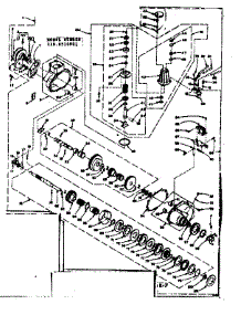 Speed Changer Assembly parts for Kenmore Washer Dryer Combo 110.6510901 (1106510901, 110 6510901) from AppliancePartsPros.com