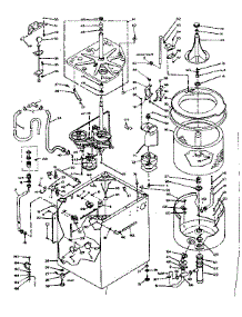 Machine Sub-Assembly parts for Kenmore Washer 110.6603300 (1106603300, 110 6603300) from AppliancePartsPros.com