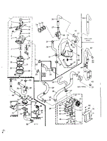 Water System parts for Kenmore Washer 110.6604911 (1106604911, 110 6604911) from AppliancePartsPros.com