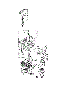 Drive System parts for Kenmore Washer 110.6605920 (1106605920, 110 6605920) from AppliancePartsPros.com