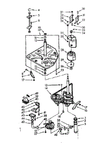Drive System parts for Kenmore Washer 110.6605921 (1106605921, 110 6605921) from AppliancePartsPros.com