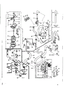 Water System parts for Kenmore Washer 110.6605962 (1106605962, 110 6605962) from AppliancePartsPros.com