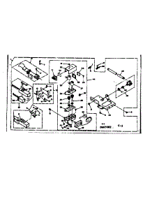 Burner Assembly parts for Kenmore Dryer 110.6607802 (1106607802, 110 6607802) from AppliancePartsPros.com