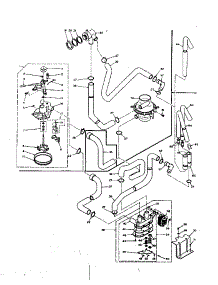 Water System parts for Kenmore Washer 110.6614802 (1106614802, 110 6614802) from AppliancePartsPros.com